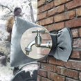 thumbnail image 1 of 6.7 X 8.26 Inches Outdoor Faucet Covers Insulated Protector For Winter Cold Weather light grey, 1 of 4