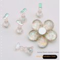 thumbnail image 3 of New Flower Magnetic Tips Nail Art Practice Display Stand Rack Chess Board False Nails Holder Polish Showing Shelf Resin Design, 3 of 9