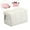 02#White, variant on Djiypn Cute Small Pouch, Makeup Cosmetic Bag,Make up Bag for Purse,Toiletry Zipper Pouch,Electronic Organizer Travel Case,Storage Pouches for Organization, Black