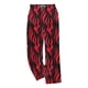 thumbnail image 3 of Ceisia Men Printed Brushed Warm Lounge Pants Elastic Waist Pocketed Home Gift Trousers, 3 of 4