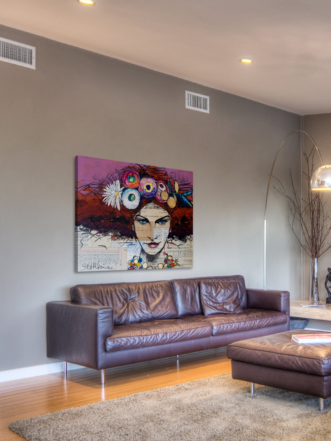 "Ambition" Painting Print on Wrapped Canvas