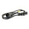 C2G 2ft 18 AWG Computer Power Extension Cord (IEC320C14 to IEC320C13) - power extension cable - 2 ft