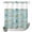 Gray Green, variant on No Hook Shower Curtain, Cartoon Animals Shower Curtains for Bathroom with See Through Top Window, Funny Dinosaur Tropical Plants Blue Green Waterproof & Washable Bath Curtain Stand Up Stall 36"x72"
