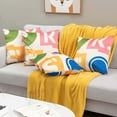 thumbnail image 2 of Costway 4 PCS Square Throw Pillows Removable & Washable Velvet Pillow 18"x18" Pink, 2 of 9