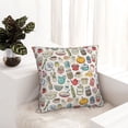 thumbnail image 6 of Yiaed Cooking Utensils Print Pillow Covers Super Soft Decorative Square Throw Pillow Covers Case Cushion Covers for Sofa Couch Bedroom Car Decor（No pillow core）-20"x20", 6 of 7