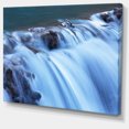 thumbnail image 2 of Fantastique Cascade d'Eau Bleue - Toile de Paysage Extra Large Art, 2 of 3