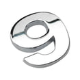 thumbnail image 1 of HEVIRGO Number Letter Self-adhesive Auto Sticker Car Badge Decals Emblem Decoration, 1 of 10