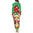 thumbnail image 4 of Conjunto de pijama informal para mujer, ropa de dormir cómoda, regalos de Navidad, envío directo, 2 piezas, 4 of 4