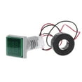 thumbnail image 1 of LED Digital Dual Display Voltmeter Ammeter Voltage Gauge Meter AC 60-500V 0-100A Green, 1 of 9