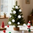thumbnail image 4 of Under $10 White Snowball Ornaments, B Pure White Holiday Decor, Christmas Tree Ornaments Snowballs Pure White for Wedding Ceiling Decorations And Holiday Decor, 4 of 9