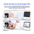 thumbnail image 3 of Monitor De Bebe Con Camara De Vision Nocturna Malubero, Blanco, 3 of 5