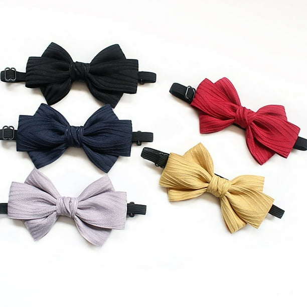 Bangcool Kids Bow Tie Pre tied Formal Adjustable Tuxedo Bowtie