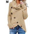thumbnail image 1 of AIHOME Pull-Over Décontracté à Col Bénitier Ourlet Asymétrique pour Femmes, 1 of 1
