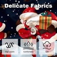 thumbnail image 3 of Santa Claus Chair Pillow Covers Set with Unique Patterns for Bed and Throw Pillows - Sizes 16x16, 18x18, 20x20 Inches for Various Occasions - Set of 2 Items, 3 of 6