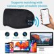 thumbnail image 3 of Taza contorneada 3D para dormir, venda para los ojos con auriculares Bluetooth, máscara para dormir nocturna moldeada cóncava, máscaras para dormir opacas, 3 of 5