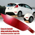 thumbnail image 6 of Protoiya Rear Bumper Right Reflector Light Cover Compatible with Ford Fiesta 2009-2014 Professional Right Rear Bumper Tail Fog Light Cover Durable Rear Bumper Reflector Reusable, 6 of 11