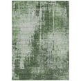 thumbnail image 2 of 8' X 10' Fern Green And Green Abstract Washable Indoor Outdoor Area Rug, 2 of 5