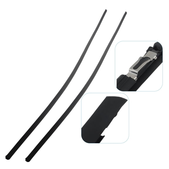 Black Roof Top Trim Molding for 1998-2002 Honda Accord 74316S84003 74306S84003