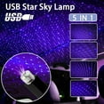 thumbnail image 2 of Luz nocturna Usb Plug and Play, lámpara de ambiente para coche, luz de estrella ambiental Interior, proyector de luz de decoración para decoración de fiesta de Navidad de cumpleaños Xemadio LL-1292, 2 of 6
