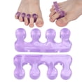 thumbnail image 4 of Toe Separators, Reusable Toe Stretchers Purple  For Bunion Relief For Hammer Toe, 4 of 8