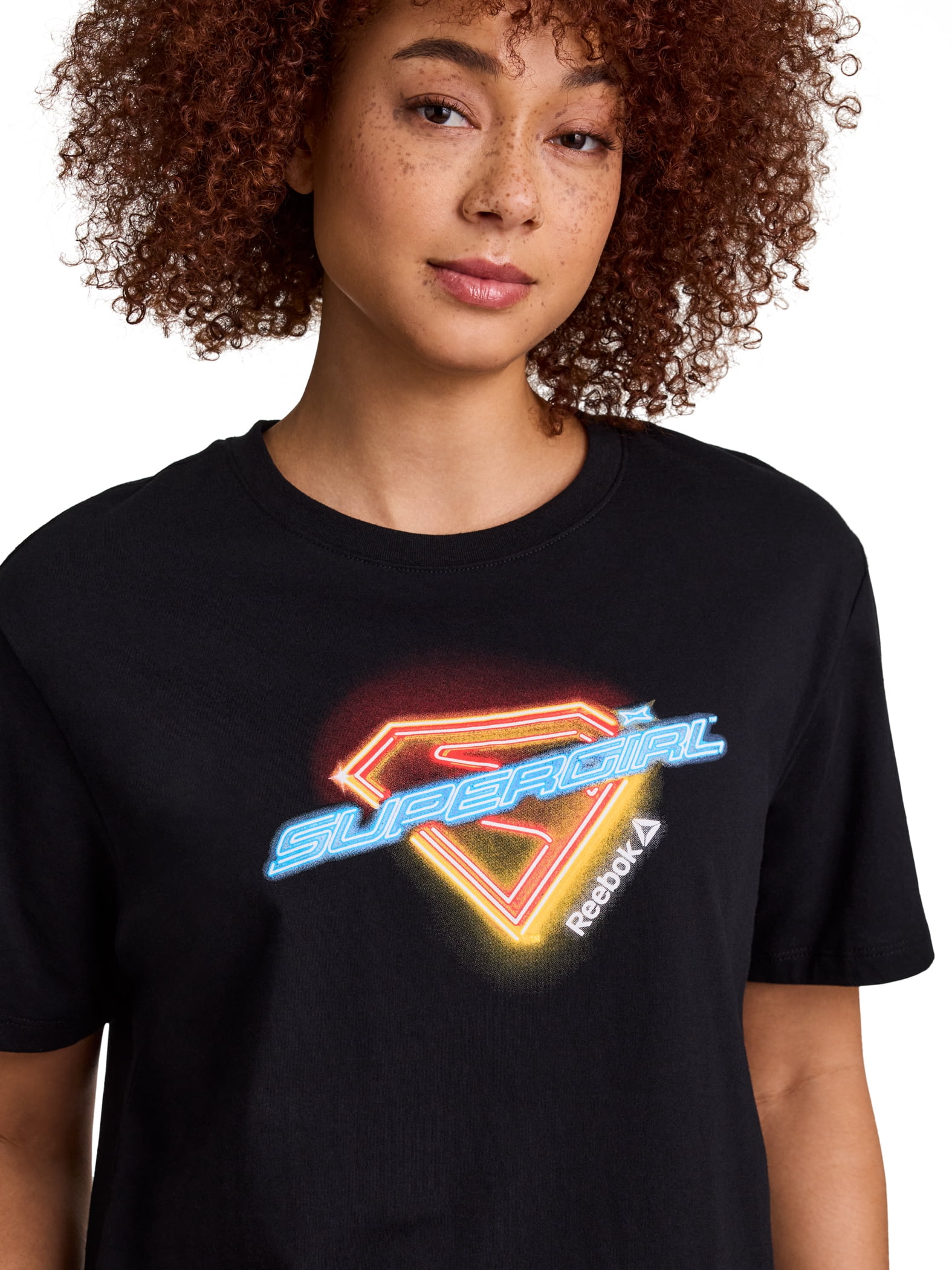 Reebok Women's Supergirl T-shirt, Sizes XS-XXL