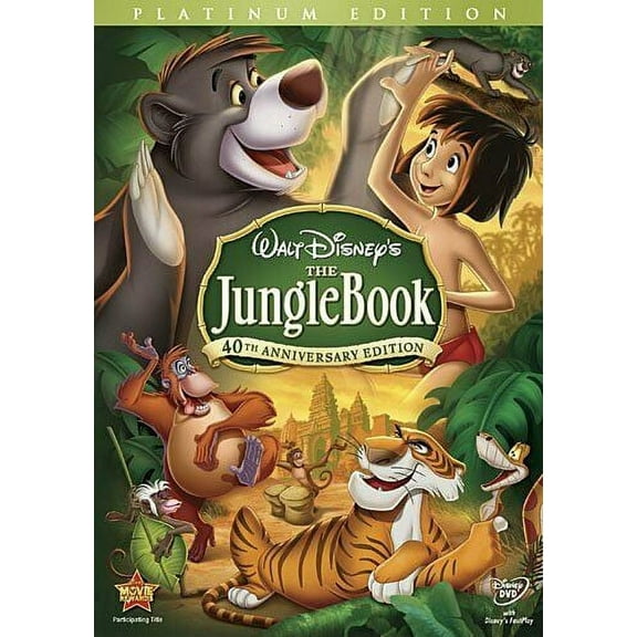 The Jungle Book 40th Anniversary Edition (Widescreen) (DVD)