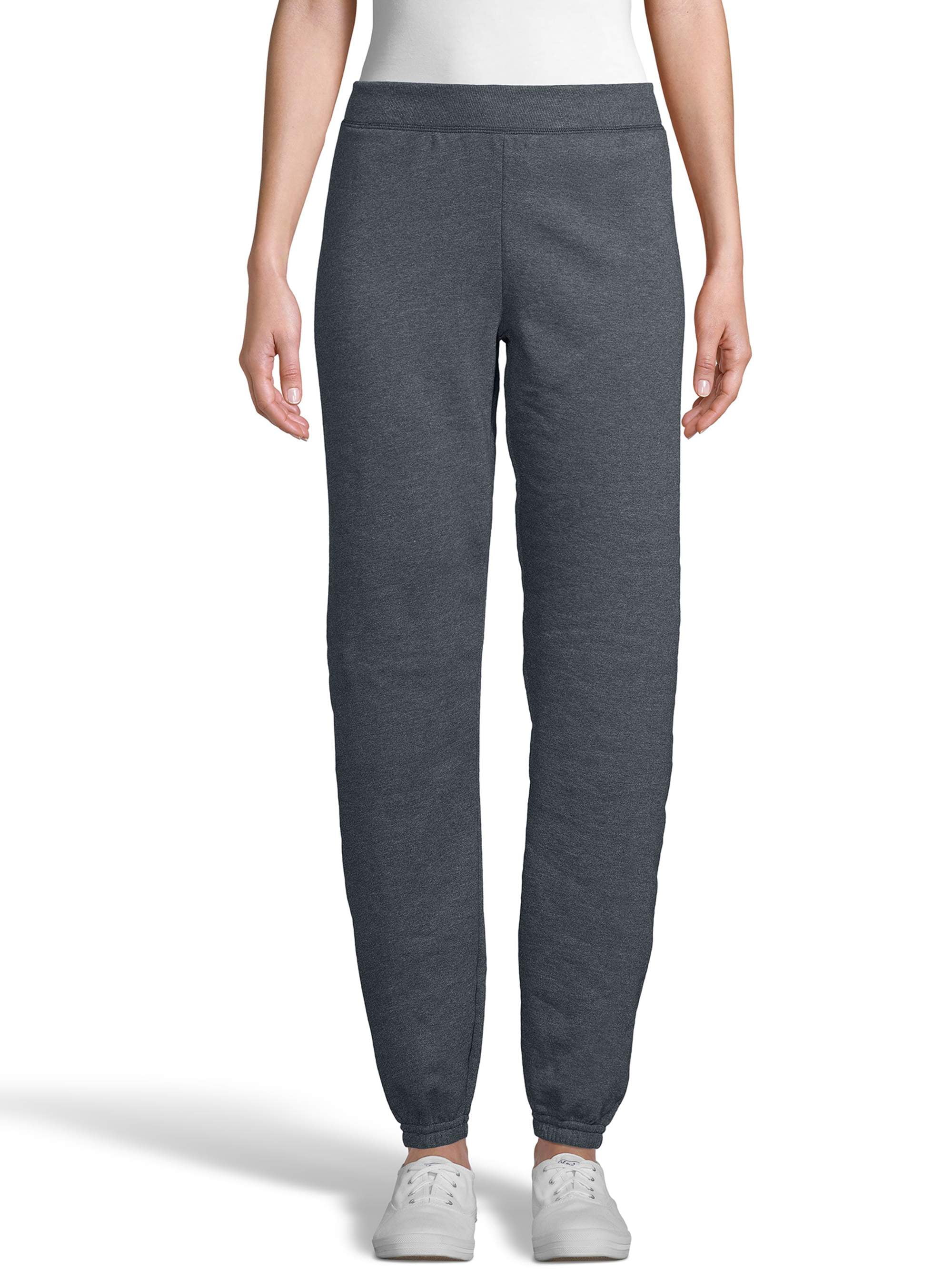 Hanes ComfortSoft Women's Cinch Bottom Leg Sweatpant - Walmart.com