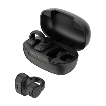 JOGZMZ Bluetooth Headphones Clip-on Bluetooth 5.3 Chip HIFI Sound Quality Long-lasting Battery Life HD Call Smart Noise Reduction
