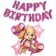 thumbnail image 3 of Decoraciones para fiesta de cumpleaños de la Patrulla Canina de Skye, nuevos vasos de papel, platos y servilletas de Skye, kit de globos, pancartas, suministros para eventos de baby shower, 3 of 5