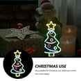 thumbnail image 3 of CIMAXIC christmas 1pc LED Lighting Neon Christmas Tree LED Neon Light Ornament Xmas Adornment,14.96"X8.27"X0.39", 3 of 5