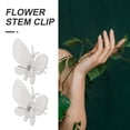thumbnail image 3 of WEUVEB 10Ud Clips Transparentes Para Apoyo De Plantas Y En Jardín Y Lluvioso, 3 of 7