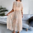 thumbnail image 5 of Styesk Cardigan pour Femmes Femmes Mode Décontractée Imprimé Cardigan en Mousseline Longue Chemise de Soleil Blouse de Plage, 5 of 5