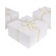 thumbnail image 1 of OurWarm - Cajas de regalo navideñas de papel kraft con tapa, 8 x 8 x 4 pulgadas, para damas de honor, de cartón blanco, para regalos de boda, 10 unidades, 1 of 4