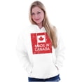 thumbnail image 4 of Made In Canada Patriotic Canadian Unisex Plus Fleece Graphic Hoodie Brisco Brands 3X, 4 of 5