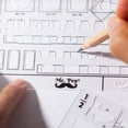 thumbnail image 5 of Mr. Pen- Plumbing Template, Architectural Templates, Bathroom Template, Toilet Template, Drafting Tools, Drawing, 5 of 5