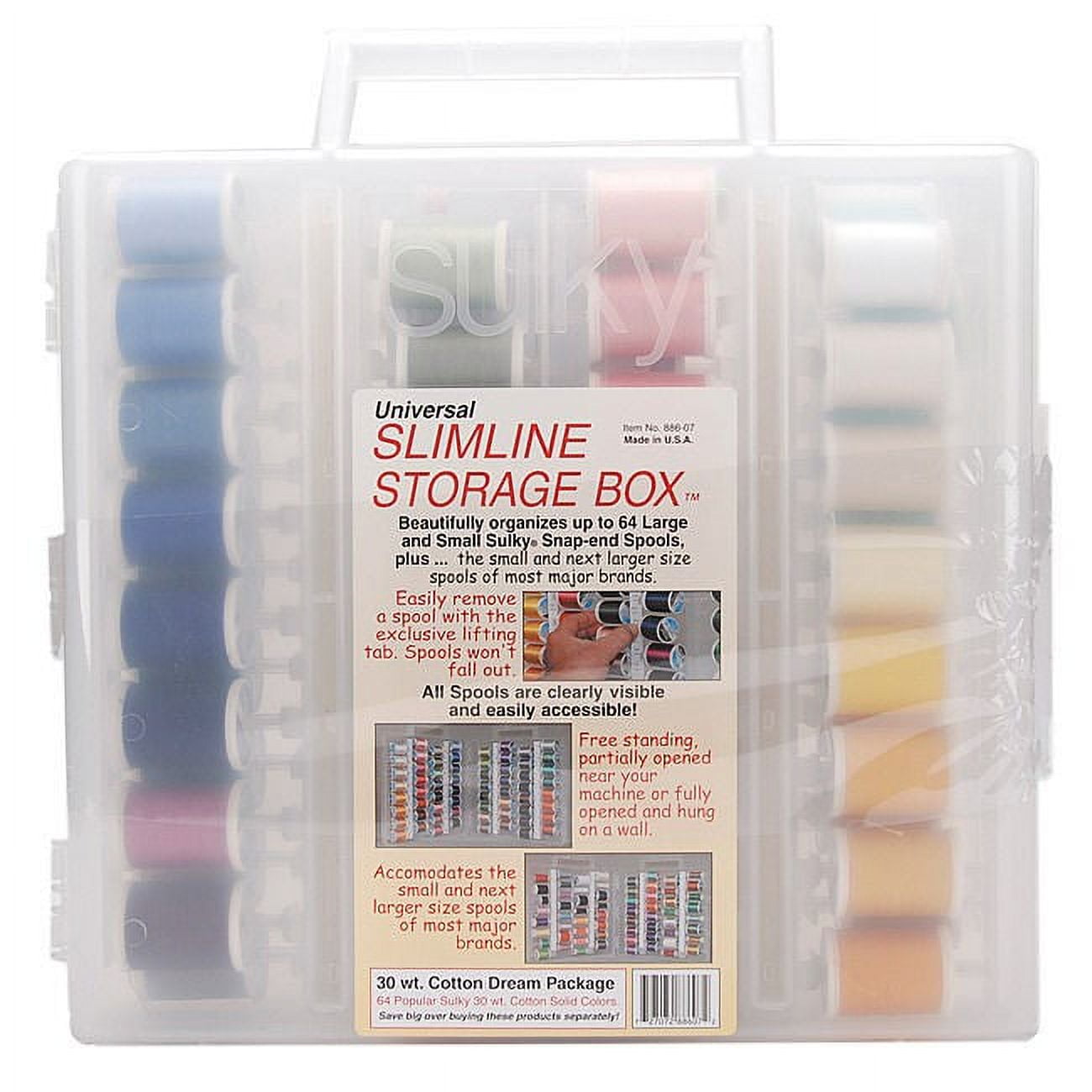 Sulky Cotton Slimline Dream Assortment-Size 30 Cotton
