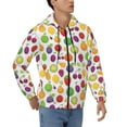 thumbnail image 4 of Zip Up Hoodies for Men - Cute colorful fruits Long Sleeve Comfrt Men'S Fashion Hoodies & Sweatshirts, Jackets for Men Hoodies Pullover Clothing Clothes with Pouch, 4 of 5