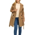thumbnail image 2 of Gabardina Steve Madden de lana sintética con doble botonadura para mujer, 2 of 7