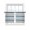 Sea blue, khaki, light blue, variant on Khaki Striped Sheer Curtains 84 Inch Length 2 Panels Set Window Treatments, Navy Blue Farmhouse Stripes Modern Abstract Art Rod Pocket Semi Curtains for Living Room/Bedroom/Kitchen, 104"W x 84"L
