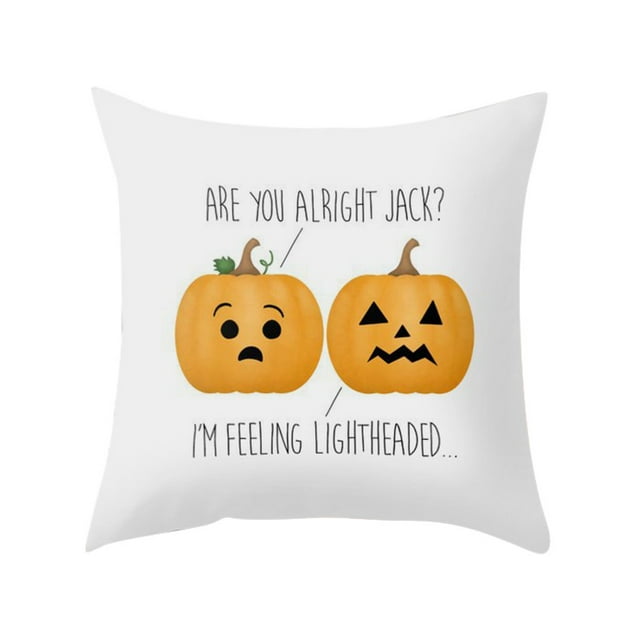 EGNMCR Taies d'Oreiller, Housses d'Oreiller Housse d'Oreillers d'Halloween Housse Décorative Taie d'Oreiller Canapé Taille Housse de Coussin Décoratif 1 Pce Housse d'Oreillers d'Halloween
