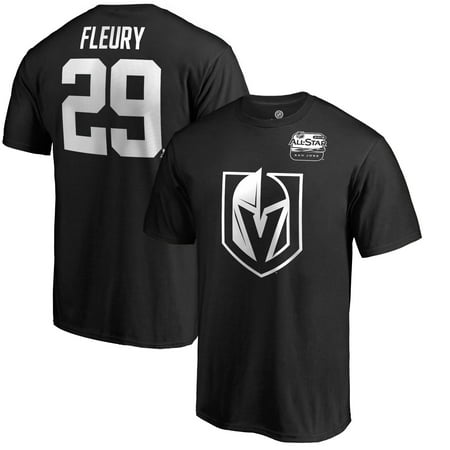 Marc-Andre Fleury Vegas Golden Knights Fanatics Branded 2019 NHL All-Star Game Name & Number T-Shirt - (Best Players In The Nhl 2019)