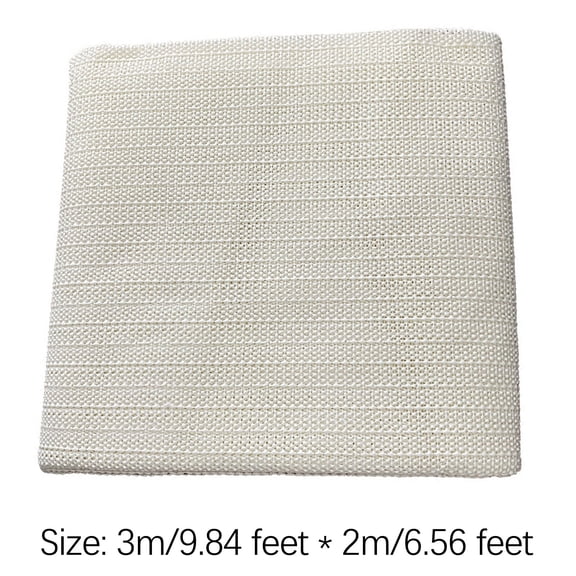 JGJJUGN Non-Slip Carpet Pad for Area Rugs and Hardwood Floors, Anti-Slip Cushioning, PVC Material, Easy to Trim, Strong Grip for Home Use