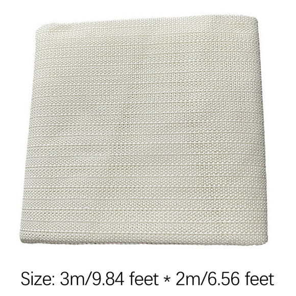 Non Slip Rug Pad for Hardwood Floors and Carpets, Thin Anti-Slip Area Rug Gripper with Strong , Cushion Protection and Easy Trim for Home Use
