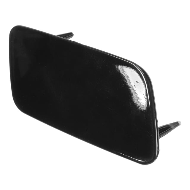 Cubierta de boquilla del lavaparabrisas del faro del lado derecho delantero Unique Bargains, cubierta de trim de parachoques No.8V3955276 para Audi A3 8V 2016-2020, plástico negro fuerte y duradero