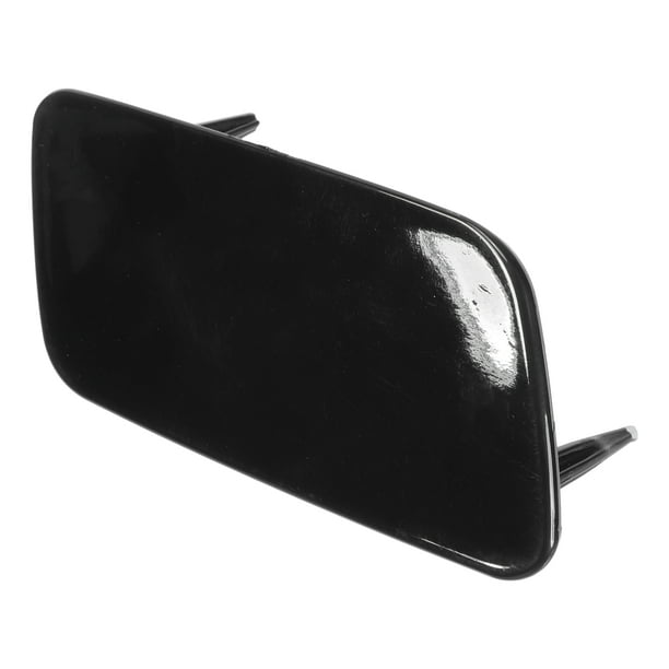 Cubierta de boquilla del lavaparabrisas del faro del lado derecho delantero Unique Bargains, cubierta de trim de parachoques No.8V3955276 para Audi A3 8V 2016-2020, plástico negro fuerte y duradero