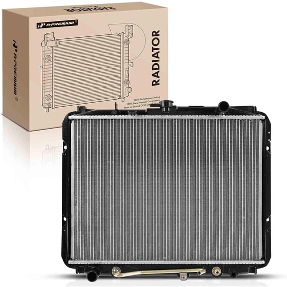 A-Premium Engine Coolant Radiator with Transmission Oil Cooler Compatible with Honda Passport 1994-1996 & Isuzu Pickup 1990-1995, Automatic Transmission, Replace# 8943844330, 8943844430