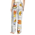 thumbnail image 3 of Sigee Construction Equipments Worker Print Women's Soft Pajama Pants - Breathable and Comfortable Lounge Sleep Bottoms with Elastic Waistband and Pockets-Medium, 3 of 9