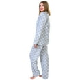 thumbnail image 3 of Angelina Cozy Fleece Notch Collar Pajama Set with Pockets (1-Pack), 3 of 4