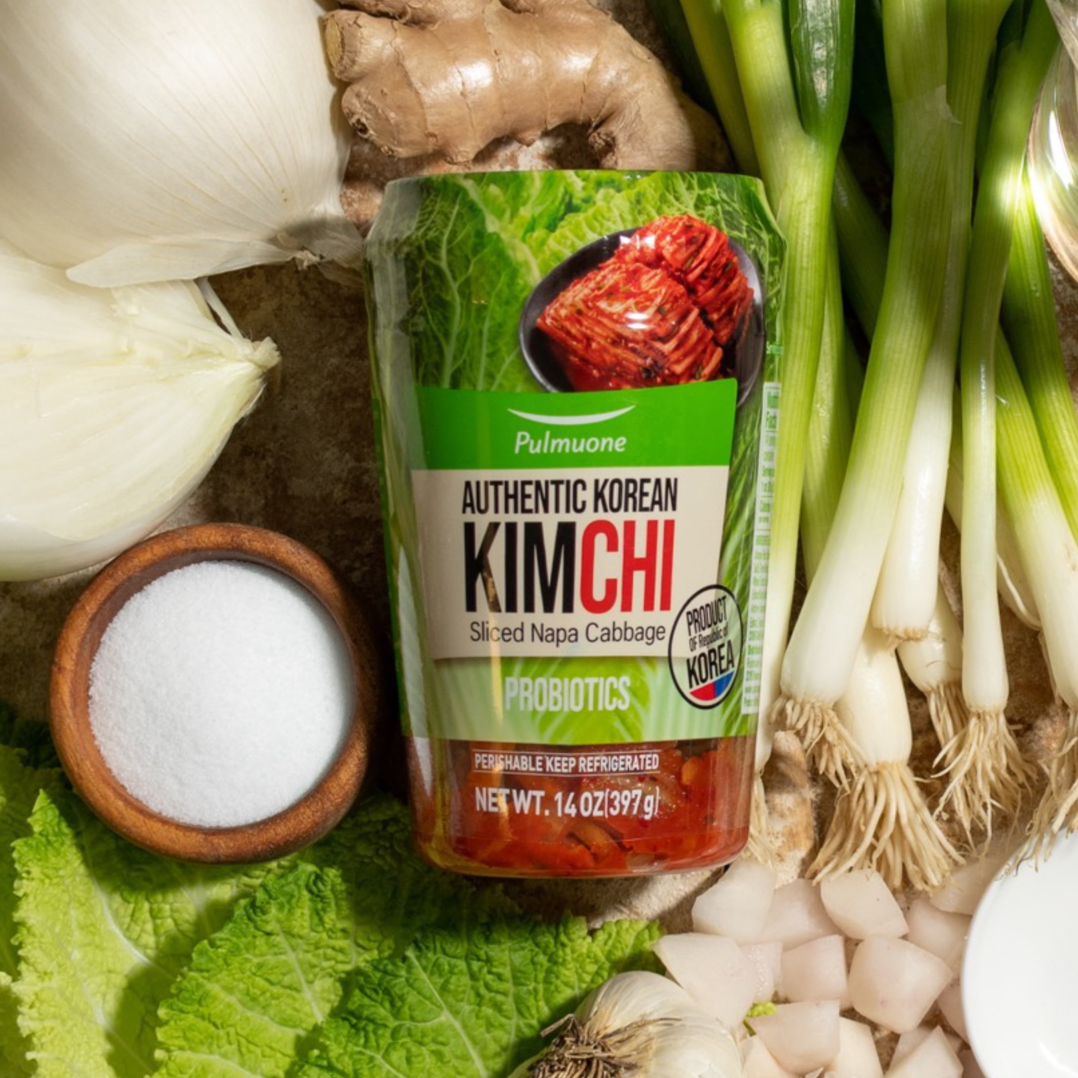 Pulmuone Authentic Korean Kimchi Cup, 14 oz