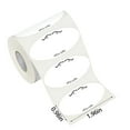 thumbnail image 2 of CCOCC 300Pcs Removable Freezer Labels Jar Canning Labels Stickers, 1 x 2 Inch Self-Adhesive Oval Food Storage Stickers, Bottle Labels for Cosmetic Handmade Gifts Mason Jars, Easy Clean Leaves, 2 of 7